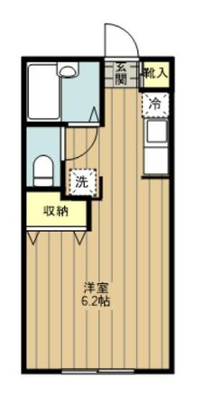 アダミス中野の物件間取画像